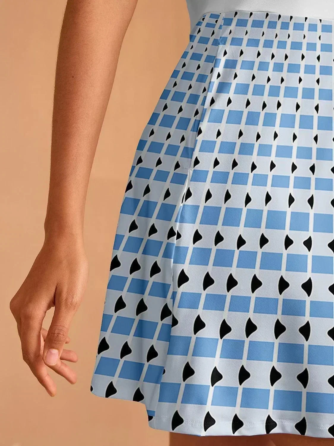 Not So Classic Short Sleeve A-Line 36.5 Inch Dress